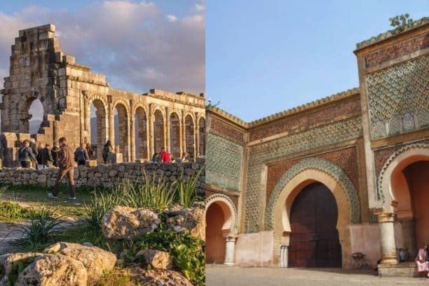 Explore the Fes to Volubilis and Meknes day trip for a remarkable cultural experience in Morocco's historical sites. (day trip Fes Volubilis)