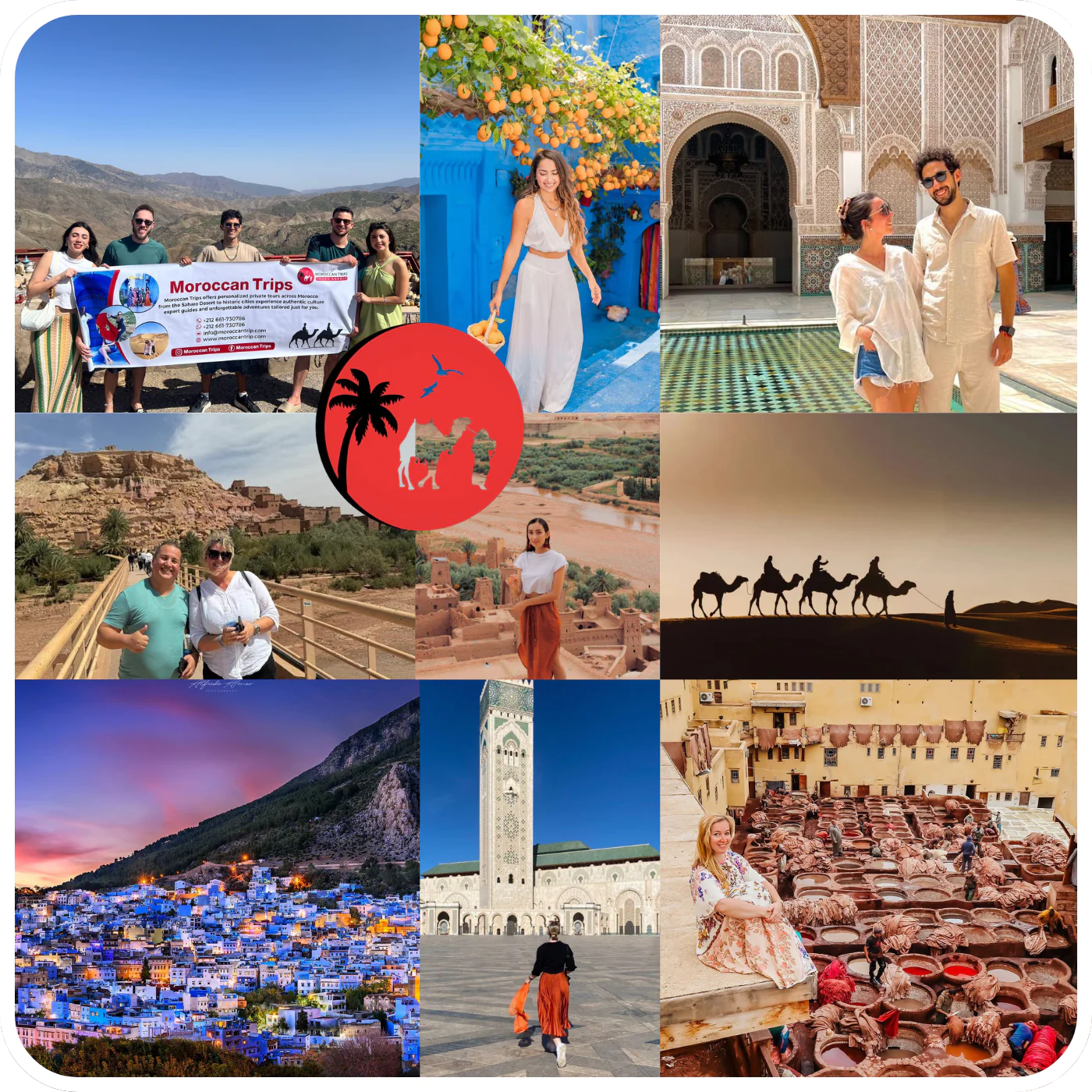 Moroccan Trip – Explore the Wonders of Morocco Camel trekking in the Sahara Desert during a Moroccan trip